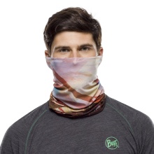 Buff Multifunctional Scarf Coolnet UV+ with Cooling Effect Mountain Ayers Red